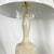 Vintage Carved Natural Alabaster Floral Lamps - a Pair For Sale - Image 11 of 12