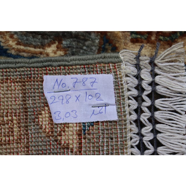 Vintage Tribal Hand-Knotted Runner Rug, 2010s For Sale - Image 3 of 18