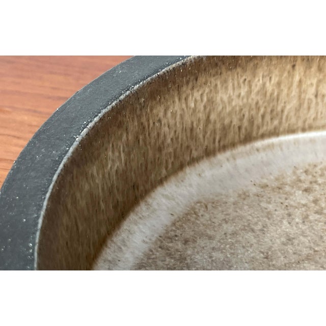 Large Mid-Century Modern Danish Studio Pottery Bowl from Lovemose, 1960s For Sale - Image 11 of 18