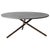 Edda Dark Concrete Top and Dark Oak Legs Coffee Table by Eberhart Furniture For Sale - Image 12 of 12
