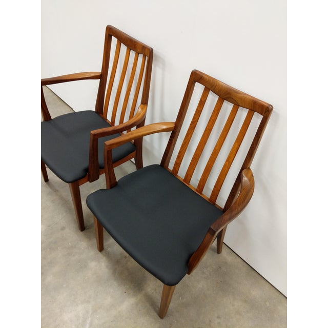 Pair of Vintage Mid Century Modern Armchairs by G Plan For Sale In New York - Image 6 of 9