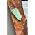 Copper Vintage Post Modern Copper Triangle Wall Mirror For Sale - Image 8 of 12