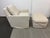 Contemporary Rowe Furniture Lilah Swivel Rocker + Ottoman, Set For Sale - Image 3 of 12