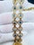 Vintage Alexis Kirk Style Faceted Blue Sunburst Necklace W/ Original Chain Set For Sale - Image 4 of 17
