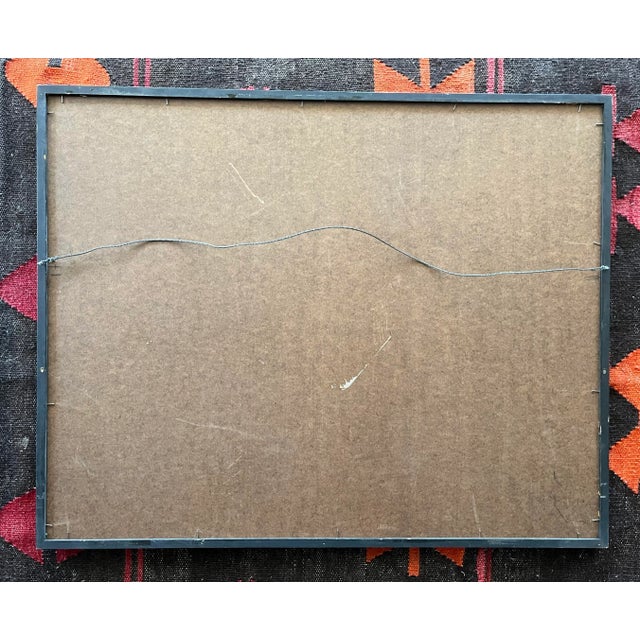 Large Vintage Abstract Organic Mid Century Work For Sale - Image 12 of 13