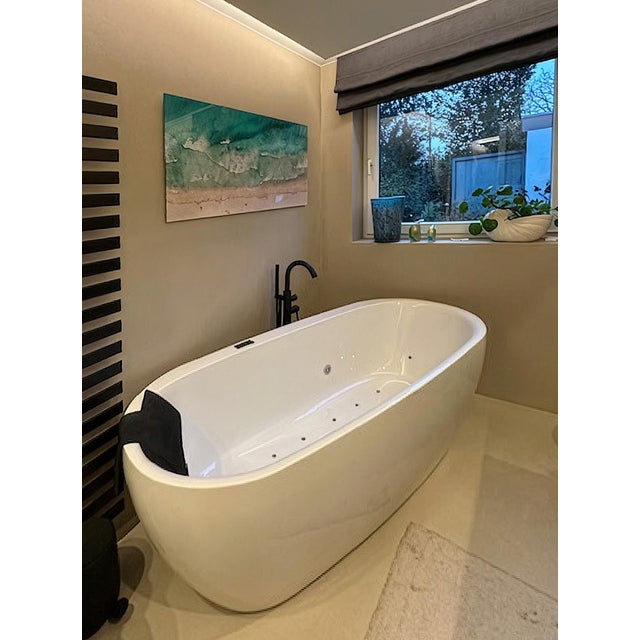 Blue "AV_Miami_016" Contemporary Aerial View Limited Edition Photograph by Bernhard Lang For Sale - Image 8 of 8