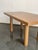 1970s Solid Oak Dining Table For Sale - Image 4 of 8