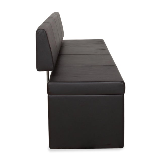 Leather 620 Bench in Brown from Rolf Benz For Sale - Image 11 of 14