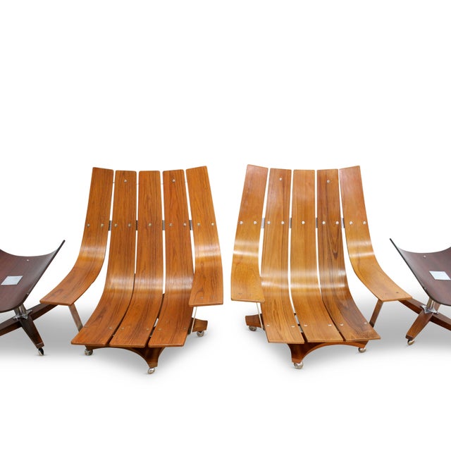 Pair of Mid Century Housemaster Lounge Chairs Attributed to G Plan For Sale - Image 11 of 18