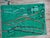 Emerald Handmade Moroccan Beni Ourain Rug, Emerald Green Abstract, 9'7" X 6'9" For Sale - Image 8 of 15