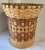 Boho Chic Vintage Tall Waste Basket or Planter Basket For Sale - Image 3 of 7