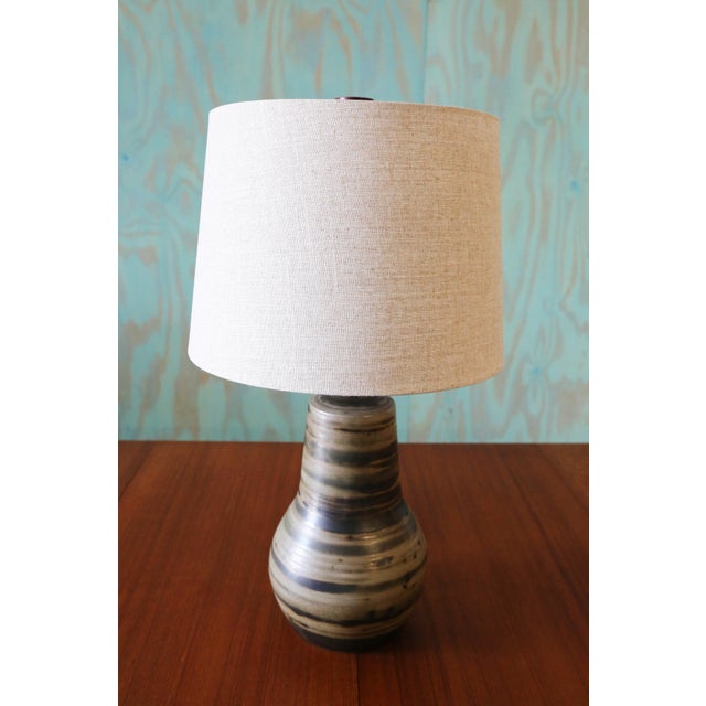 Green 1960s Gordon and Jane Martz M120 Lamp for Marshall Studios Green Earth Tones For Sale - Image 8 of 12