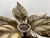 Willy Daro Belgian Brass Flower Wall Light by Willy Daro for Massive, 1970s For Sale - Image 4 of 17