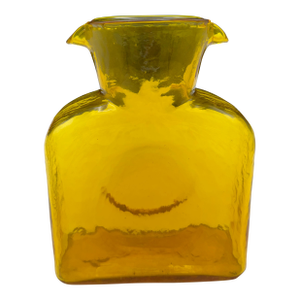 Blenko Amber Water Pitcher