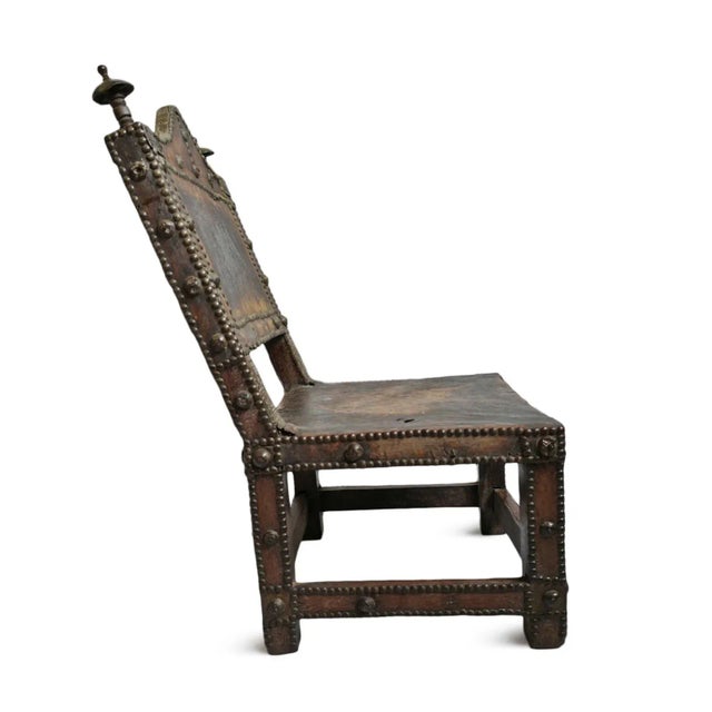 Early 20th Century Antique Ashanti Asipim Chair For Sale - Image 5 of 10