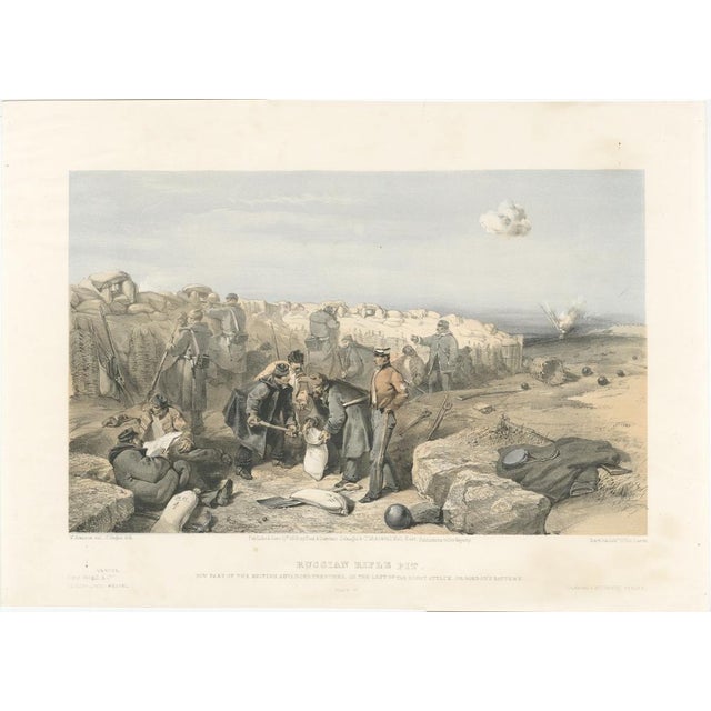 Paper W. Simpson, Crimean War Views of Sevastopol Surroundings, 1855, Prints, Set of 8 For Sale - Image 7 of 10
