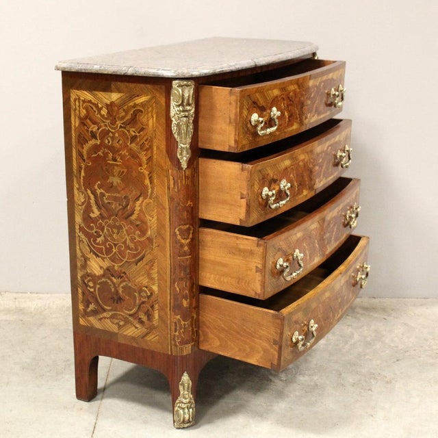 Antique Napoleon III Chest of Drawers, 1800s For Sale - Image 5 of 17