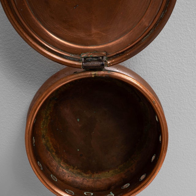 19th Century French Copper Bed Warmer For Sale - Image 14 of 18