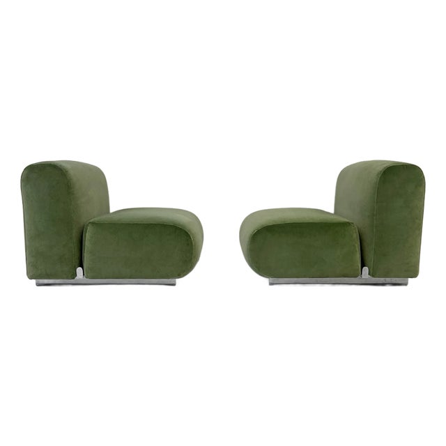 Kazuhide Takahama, Suzanne Lounge Chairs, a Pair, Gavina SpA, 1965 For Sale