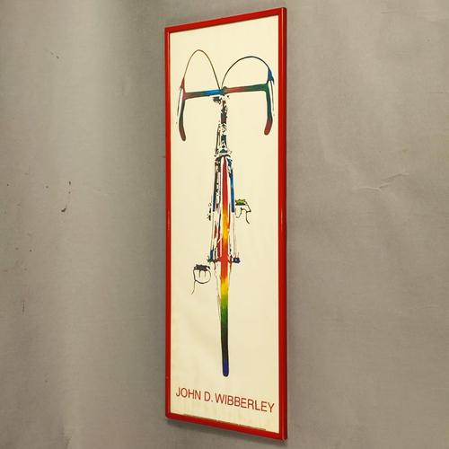 Vintage painting by artist John Wibberley from the "Cycle Bike" series, designed in the 1980s. Excellent vintage...