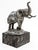 James L. Clark Silvered Bronze Elephant Sculpture For Sale - Image 4 of 9