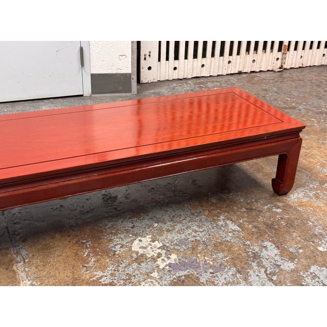 Cathay Arts Co. Ming-Style Low Coffee Table, Vintage For Sale In San Francisco - Image 6 of 12