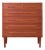 Mid-Century Modern Danish Teak Chest of Drawers, 1960s For Sale