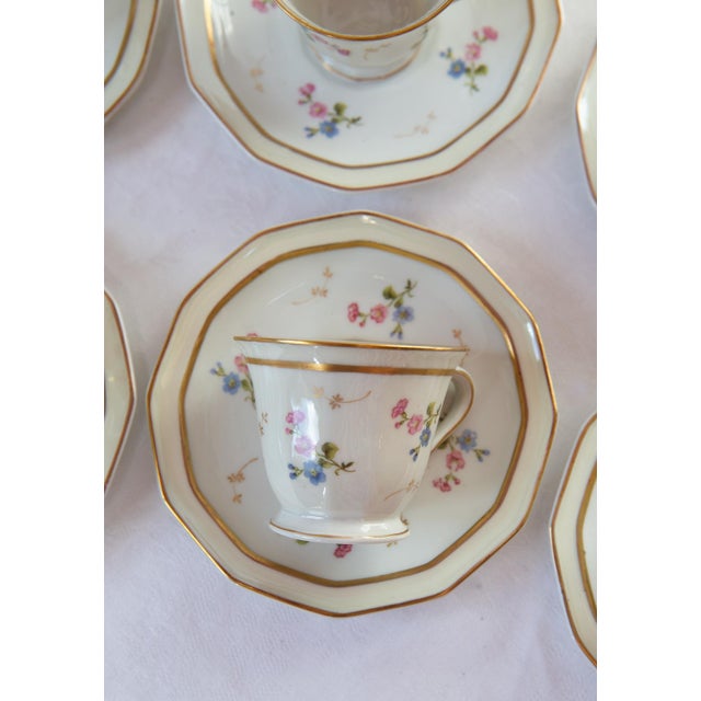 Coffee Service for 8 by Bernardaud & Cie. for Limoges, 1920s, Set of 20 For Sale - Image 4 of 10