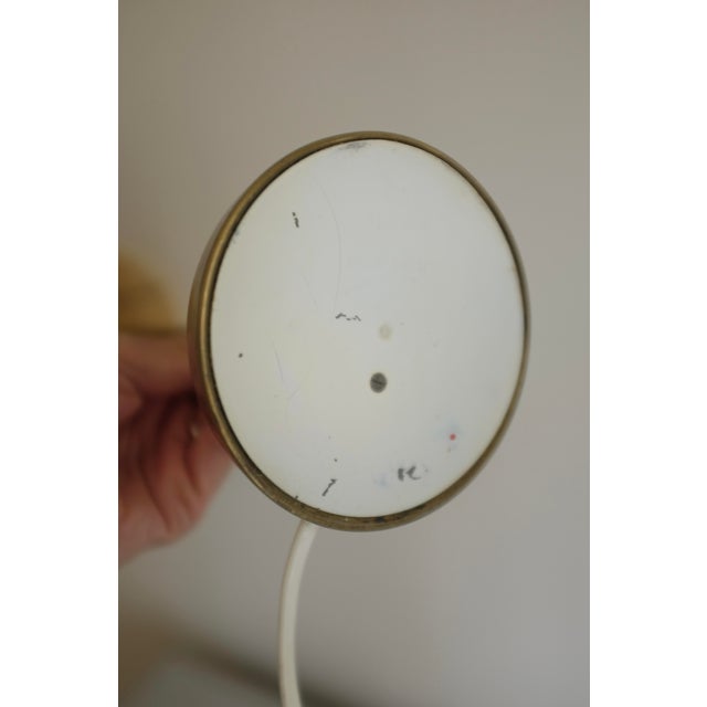 1950s Swedish Brass Side Lamps - a Pair For Sale - Image 12 of 14