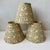 Shabby Chic Late 20th Century 8” Fabric Lampshades Willow and Thistle Botanical Print Cottage Floral - Set of Three For Sale - Image 3 of 8