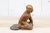 1950s Small Carved & Painted Monk Figure For Sale - Image 5 of 9