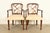 Kindel Furniture Style Federal Carved Mahogany Armchairs, Pair For Sale - Image 14 of 14