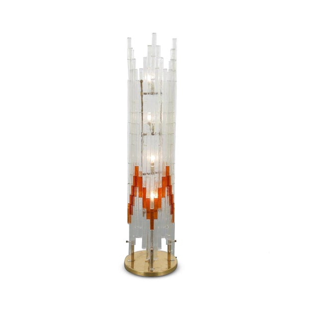Italian Glass Floor Lamp from Poliarte, 1960s For Sale - Image 17 of 17