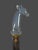 Neoclassical Khanjar dagger in chalcedony with a giraffe head, INDIA, Mughal Dynasty (1526-1857) For Sale - Image 3 of 8
