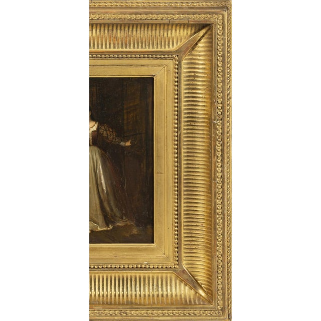 English School Artist, Female Figure, 18th Century, Oil Painting on Wood For Sale - Image 3 of 8