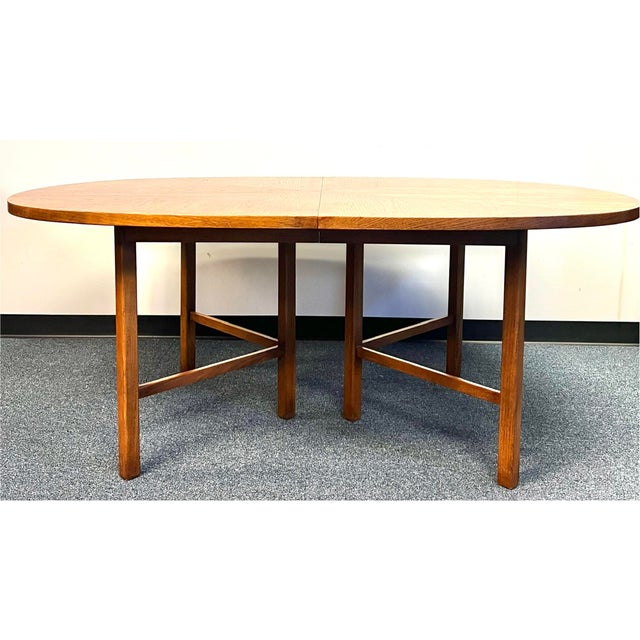 Mid-Century Modern Mid Century Extension Dining Room Table For Sale - Image 3 of 9