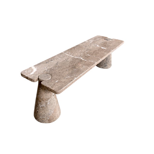 Stone Eros Coffee Table in Green Mondragone Marble by Angelo Mangiarotti, 1960s For Sale - Image 7 of 7