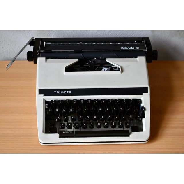 1970s Vintage Gabriele 12 Typewriter from Triumph Adler, 1970s For Sale - Image 5 of 10