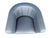 Modern Zanotta Onda Chair in Leather from De Pas, Durbino & Lomazzi, 1985 For Sale - Image 3 of 7