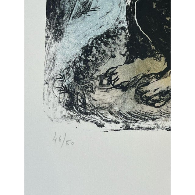 Marc Chagall, Meditation, 1979, Lithograph For Sale - Image 6 of 8
