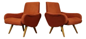 Set of Lady Chairs in style of Marco Zanuso, 1950s