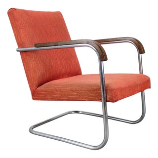 Bauhaus B36P Armchair by Anton Lorenz, Former Czechoslovakia, 1930s For Sale
