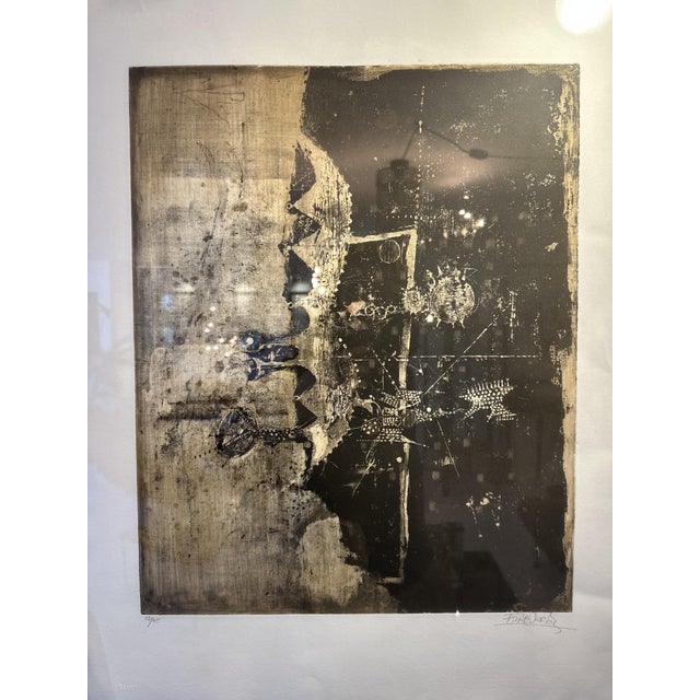 Johnny Freidlaender, L'Oiseau IX, 1959, Original Etching For Sale - Image 4 of 12