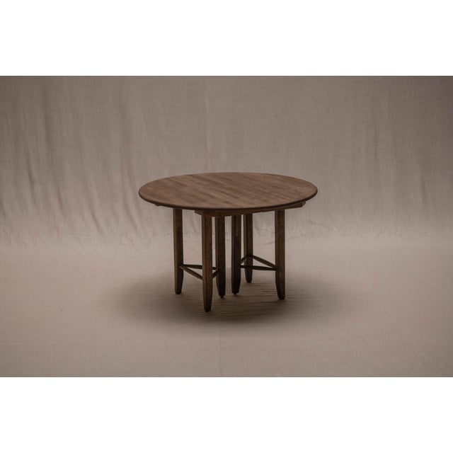 Large Danish Extendable Dining Table in Wood, 1960s For Sale - Image 6 of 18