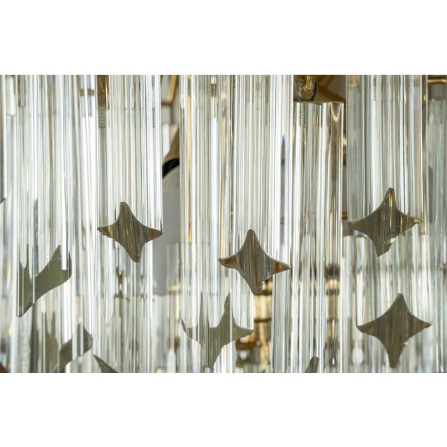 Venini Murano Chandelier, Italy, 1970s For Sale - Image 6 of 7