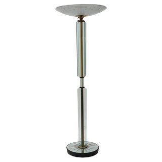 Vintage Floor Lamp by Luigi Brusotti, 1930s For Sale