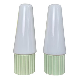 Model 6020 Ceramic Wall Lights by Sigvard Bernadotte for IFO, Sweden, 1950s, Set of 2 For Sale