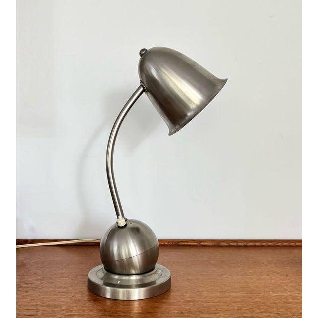 Art Deco Desk Lamp by W.H. Gispen for Daalderop, 1920s For Sale - Image 11 of 11