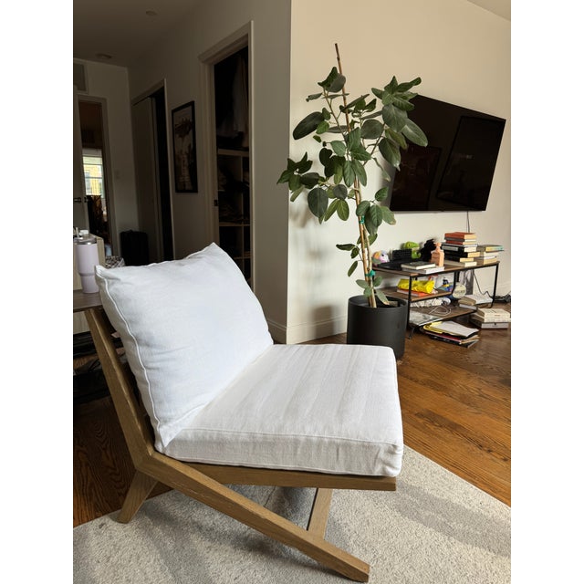Harbour Outdoor "Nature Boy" Teak Easy Chairs — Set of 2 For Sale - Image 4 of 4