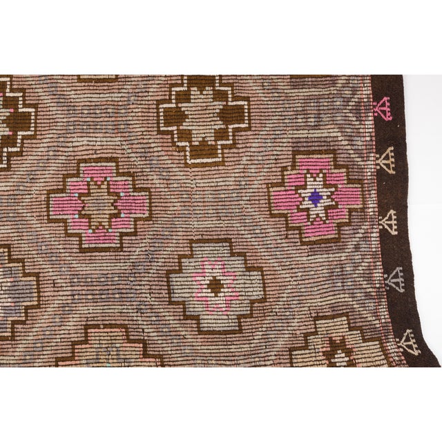 Anatolian Kurdish Decorative Wool Carpet For Sale - Image 10 of 10
